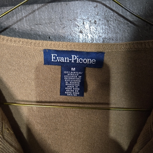 vintage beaded zip up cardigan - Picture 3 of 7